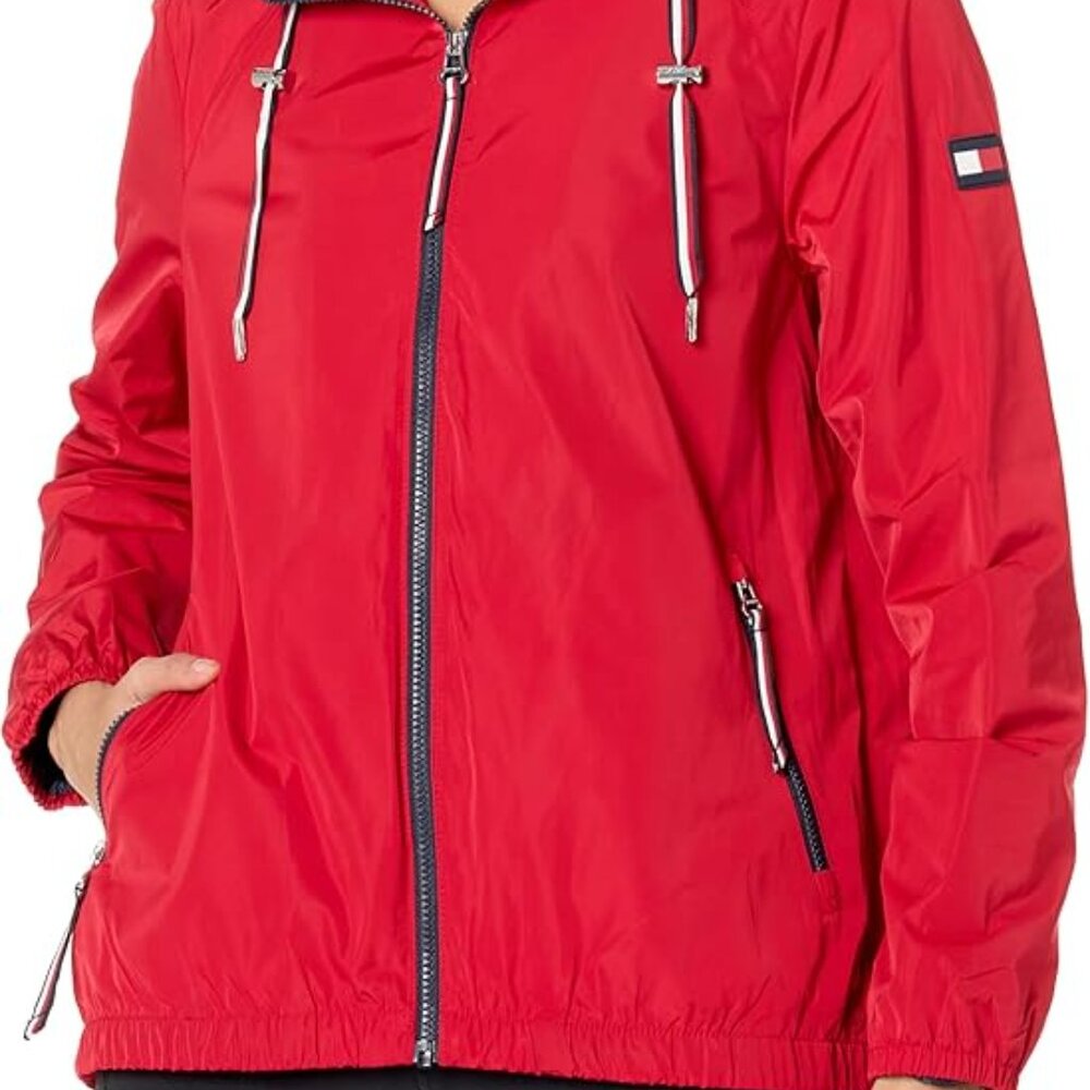Tommy Hilfiger Women's Lightweight Everyday Weather Resistant Windbreaker